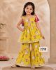 Lotus Bloom Sharara set