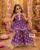 PICHwAI spaghetti kurta sharara set