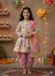 Girls kurta with dhoti set