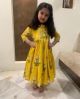 Girls Flared Anarkali kurta with pant