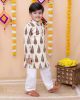 Boys muslin printed kurta with pajama set