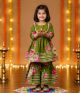 Girls Cotton kurta sharara set