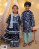 Royal Festive wear sibling set