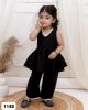 Schifli Girls Black Cord set