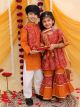 Girls bandej kurta set and boys kurta pajama set