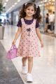 GIRLS PINAFORE DRESS WITH TEE