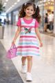 GIRLS PINAFORE DRESS WITH TEE