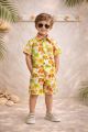 Pure cotton Cord sets for boys in Summery prints