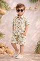 Pure cotton Cord sets for boys in Summery prints