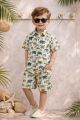 Pure cotton Cord sets for boys in Summery prints