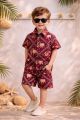 Pure cotton Cord sets for boys in Summery prints