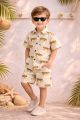 Pure cotton Cord sets for boys in Summery prints