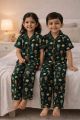 Unisex Kids Printed Night Suit