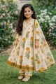 Royal & Premium Quality Floral Printed Anarkali Suit with mul duppata set