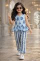 Floral Printed Stylish Summer Cord set