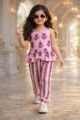 Floral Printed Stylish Summer Cord set