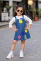 Denim Dungaree Style Dress
