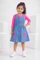 Denim Pinafore Dress for Girls