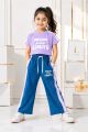 Denim cord set