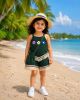 Pretty and Cute summer cord set with matching sling bag