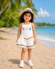 Pretty and Cute summer cord set with matching sling bag