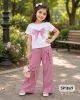 Cute Bow Style Girls Co-ord Set