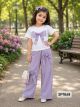 Cute Bow Style Girls Co-ord Set