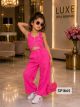 Trendy Girls Jumpsuit Co-ord Set