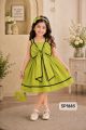 Pretty Big Bow sleevless Cute looking Frocks