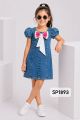 Premium girls denim dresses