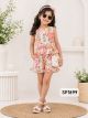 Pretty Girls Floral Printed Jaipuri cotton Cord set