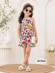 Pretty Girls Floral Printed Jaipuri cotton Cord set