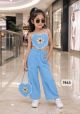 Stylish Heart shaped Top with bottom set