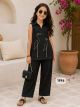 Pure Flex Cotton Co-ord Embroidered set