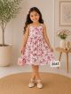 Pretty girls summer sleevless frock