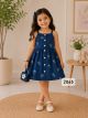 Pretty girls summer sleevless frock