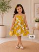 Pretty girls summer sleevless frock