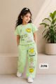 Girls smiley cord set 