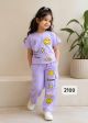 Smiley Girls Cord set 