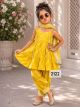 Girls Bandhani peplum Dhoti sets