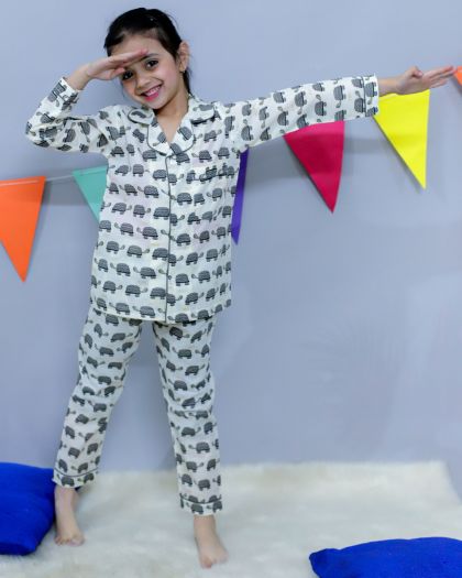 Premium Quality Cotton Printed Night suits(5-6 days for dispatch)