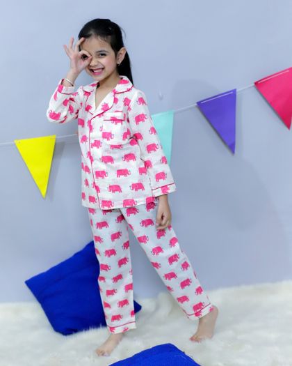 Premium Quality Cotton Printed Night suits(5-6 days for dispatch)