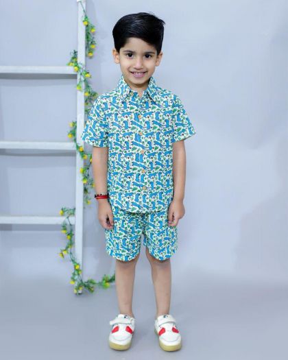 Boys Animal Printed Cord set(5-6days for dispatch)