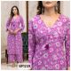 Pure Cotton Women A-Line kurta with bottom set