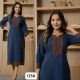 Women Cotton Classic Straight Kurti